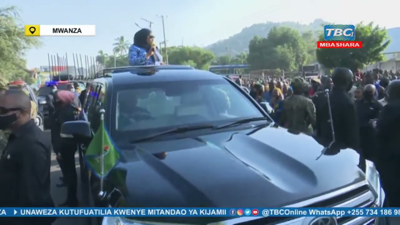 RAIS SAMIA AKIZUNGUMZA NA WANANCHI BUTIMBA MWANZA