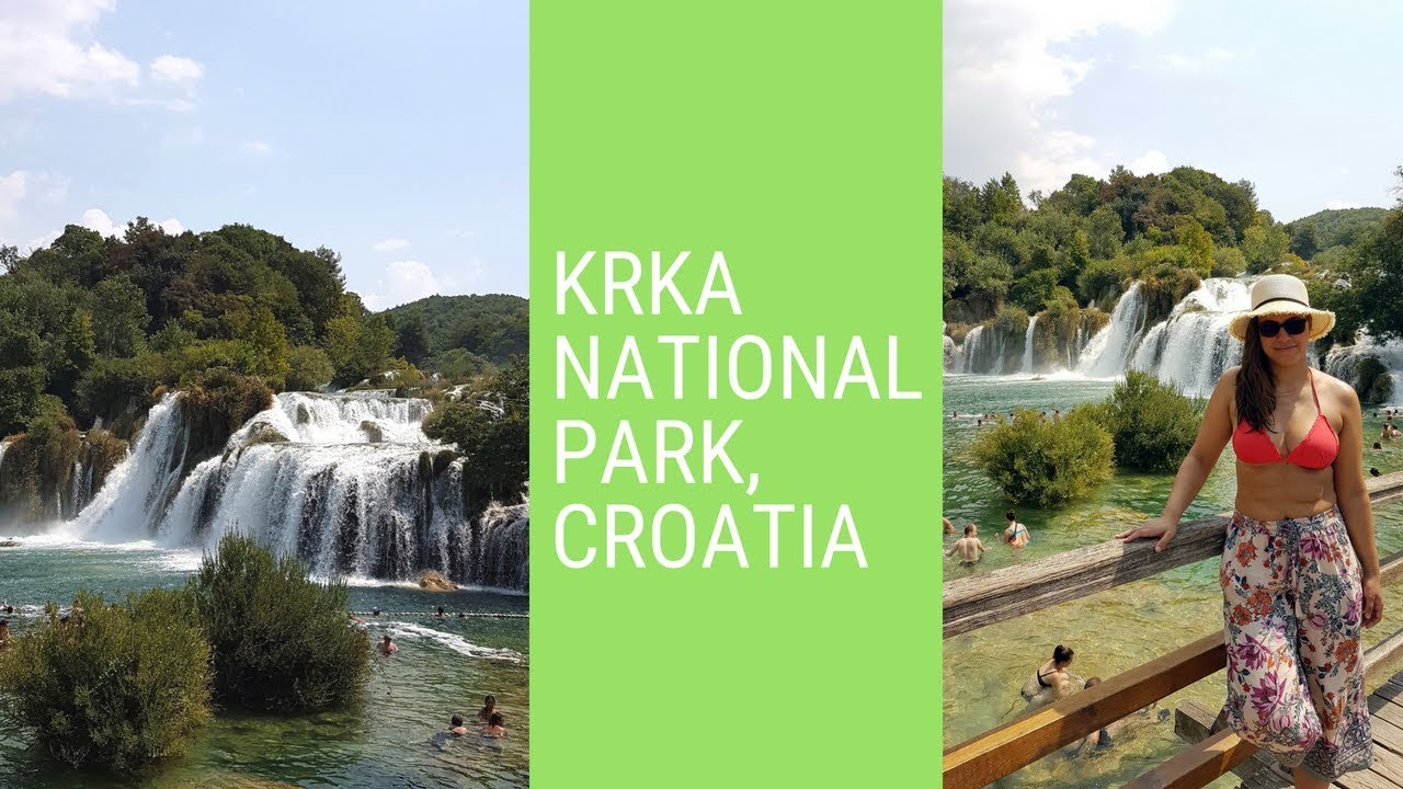 Travel Vlog Krka National Park Croatia 18 Swimming In The Waterfall Youtube