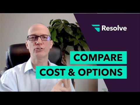 What makes Resolve different than other resources for debt relief? Compare costs and options.