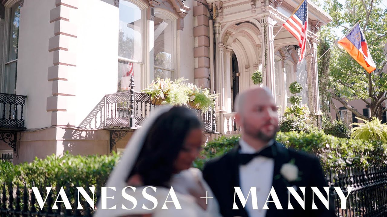 A Savannah, Georgia Wedding Film | The Perry Lane Hotel + The Cathedral of St. John the Baptist