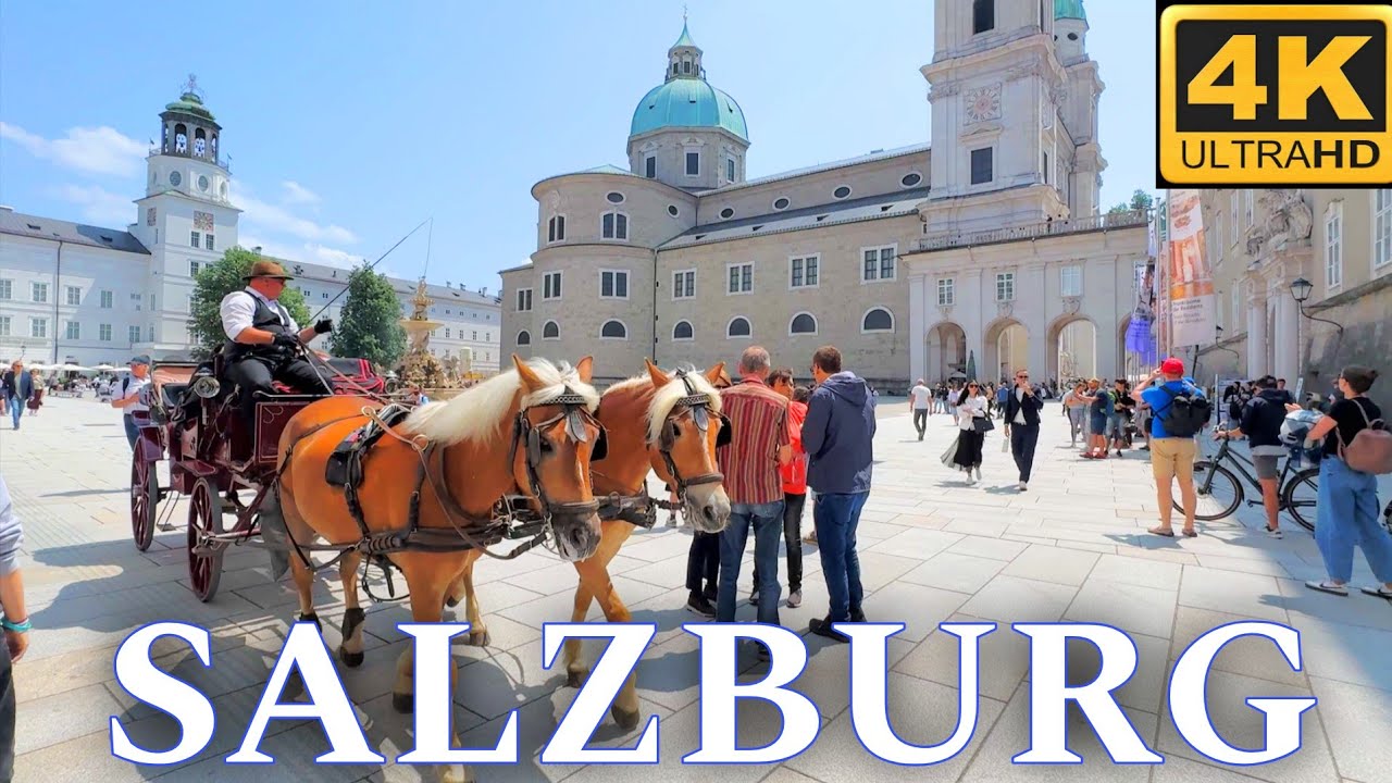 Salzburg Austria 🇦🇹 Summer 2025 || Walking Tour 4K UHD 