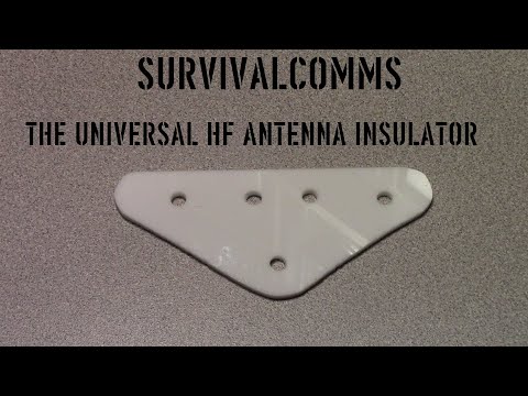 HF Ham Radio universal antenna insulators