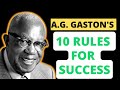 Black Titan: AG Gaston's 10 Rules for Success (Book Review)