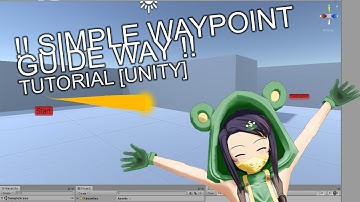Simple Waypoint Guide Way Tutorial [UNITY]