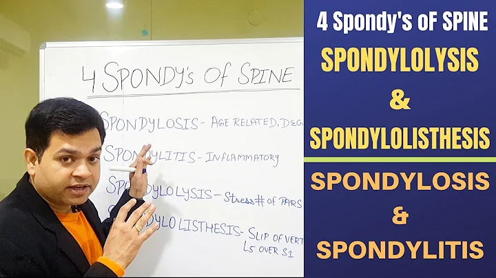 Spondylosis, Spondylolisthesis, Spondylitis, Spondylolysis- Cervical and Lumbar spondylosis - DayDayNews