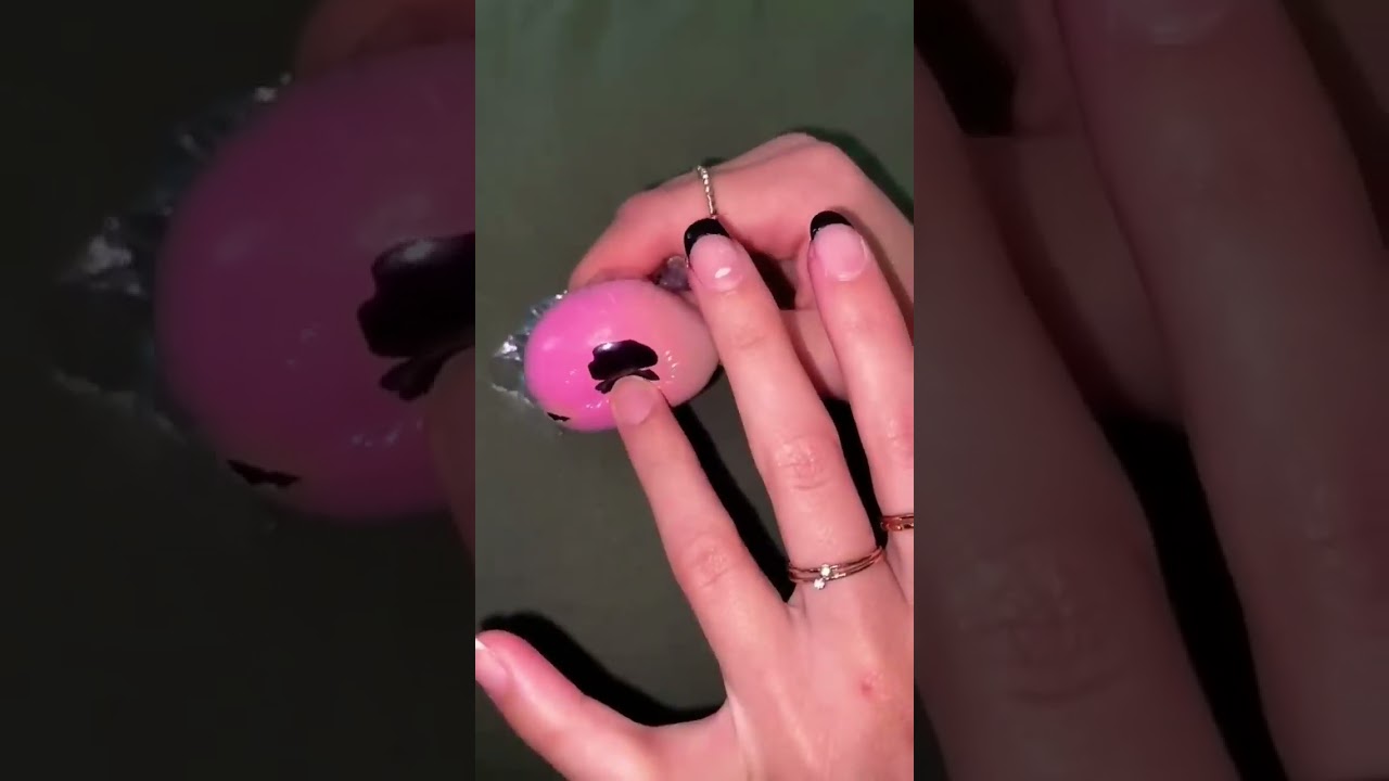 How about this black French nails 2023😁