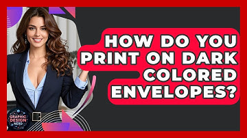 How Do You Print On Dark Colored Envelopes? - Graphic Design Nerd