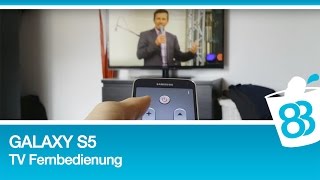 Galaxy S5 als TV Fernbedienung mit integriertem Infrarot Sensor