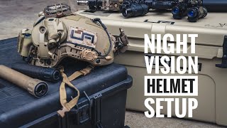 Night Vision Helmet Setup