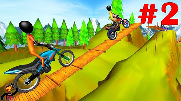 Stickman Destruction Stunts Walkthrough Part 2 (by Stickman Game Fever) / Android Gameplay HD