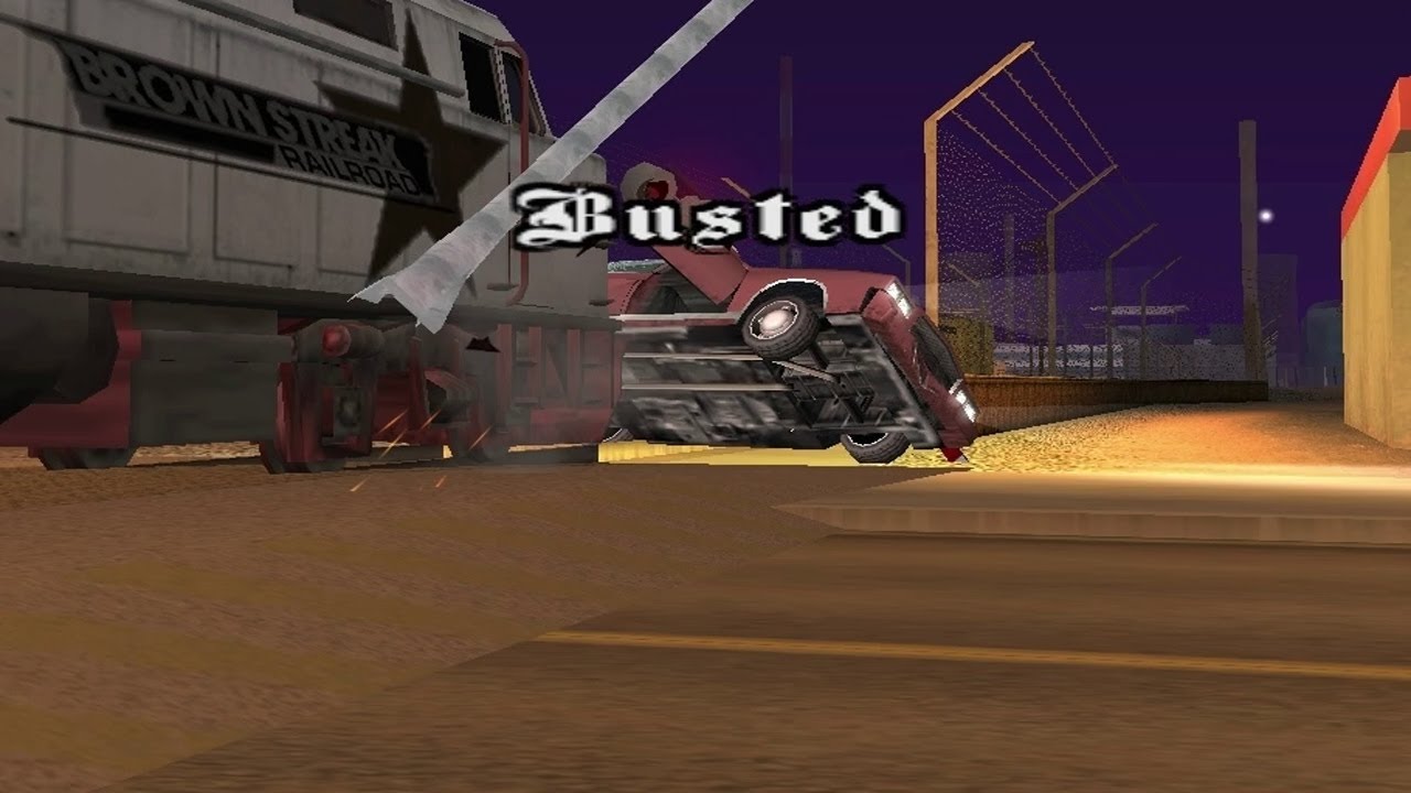 GTA SAN ANDREAS POLICE CHASE MOD - YouTube