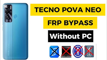Tecno Pova Neo FRP Bypass Andriod 11  2024 || Tecno LE6 Google Account Bypass Without PC✅