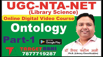 Ontology ! Part-1! Library Automation | Imp For UGC NET (Library Science )