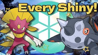 I Caught EVERY Shiny Ice Type Pokemon