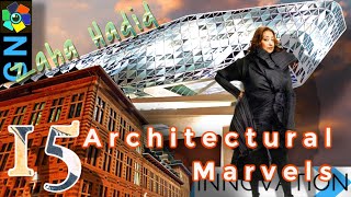 15 Zaha Hadid รับรางวัลชนะเลิศสถาปัตยกรรมสถาปัตยกรรมมหัศจรรย์