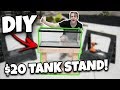 *DIY* 20 Gallon Long Wood FISH TANK Stand ($20) CHEAP