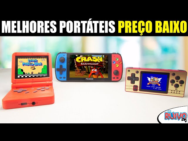 Os melhores videogames portáteis baratos