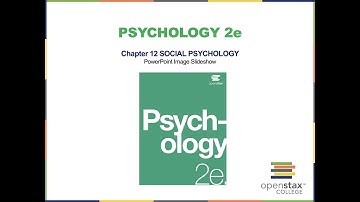 Video Lecture Chapter 12 Psychology 2e Pt 1