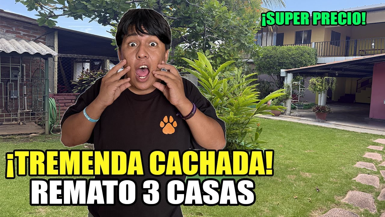 REMATO 3 CASAS EN 1 en el centro de San Miguel a 3 minutos del parque central