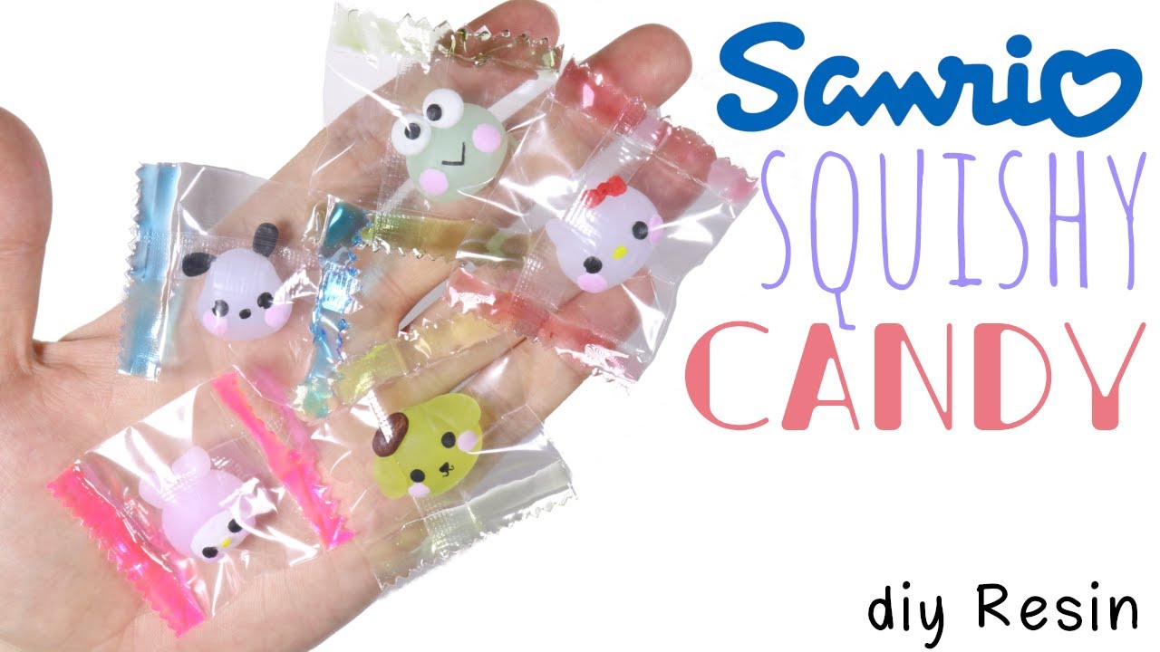 diy resin kawaii candy color gummy