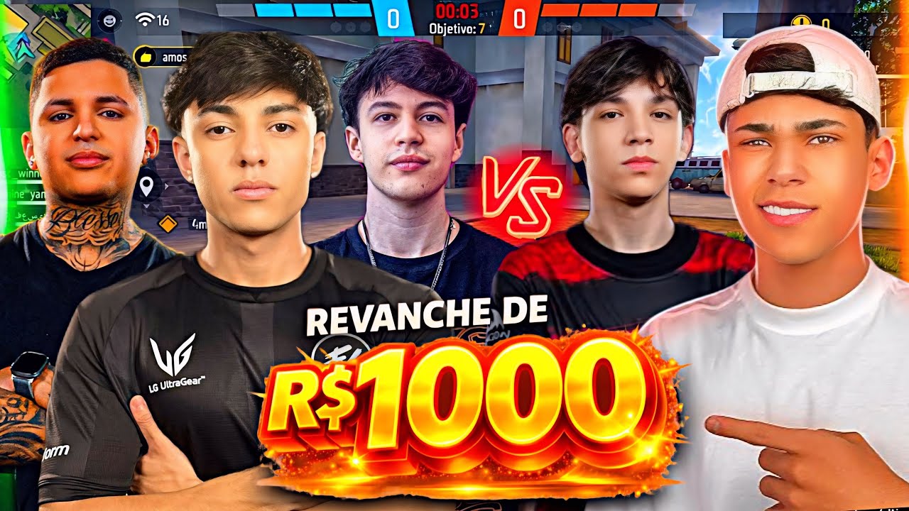 ZANGADO INVADIU A CALL NA REVANCHE DE R$1000! 4x4 APOSTADO INSANO com TWO9, ELTIN e MANOMAX 😱🔥
