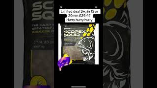 Boilies on a bargain Nash Scopex Squid #fok #trending #MentalHealth #viral