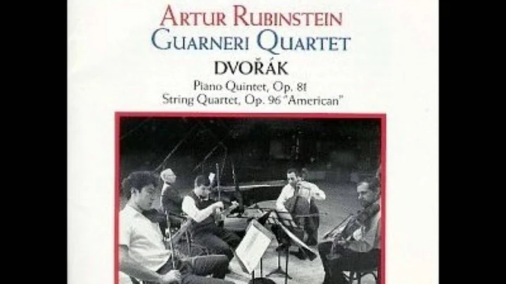 Dvorak Piano Quintet in A, Opus 81  Rubinstein, Gu...