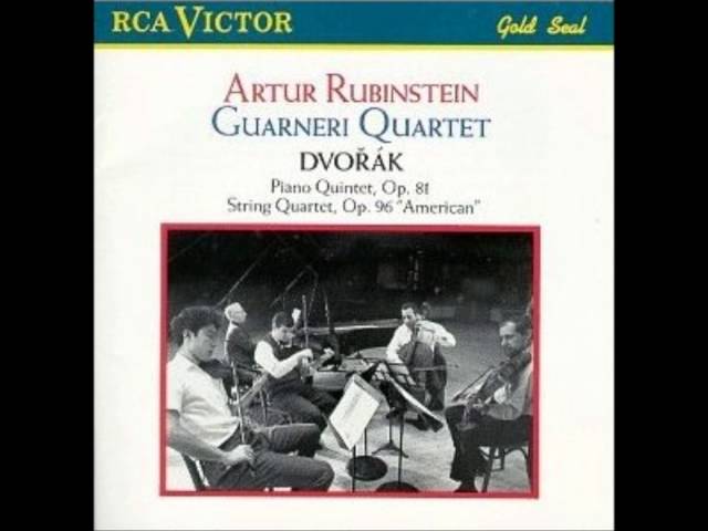 Dvorak - Quintette avec piano : 2e mvt "Dumka" : A.Rubinstein / Quatuor Guarneri