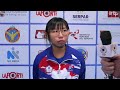 Interview Yu Chun CHEN TPE Gold Medal 10m Air Pistol Women Junior - Lima (PER) ISSF JWCHS'24