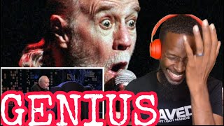 GENIUS 🤣 George Carlin - Life Is Worth Losing (Dumb Americans!) • Reaction!