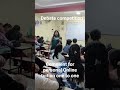 Debate competition 🤪