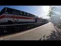 Amtrak train #11 Coast Starlight in Martinez Ca 6/1/25