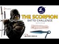 the scorpion batto challenge with kunai rope dart and battodo cut