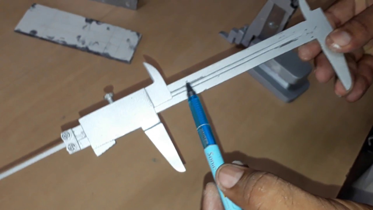 Vernier Height Gauge // Vernier Caliper // How to make Vernier Caliper YouTube