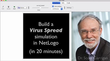 Simple Virus Spread in NetLogo