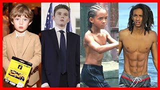 Barron Trump Vs Jaden Smith Transformation 2021 Then And Now