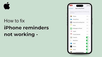 iPhone reminders not working - here is the fix ( iOS ) 2024