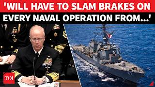 'We Are Sinking, Act Now': U.S. Navy Chief's Iran Warning To Senate As Billions Go Down The Drain 'We Are Sinking, Act Now': U.S. Navy Chief's Iran Warning To Senate As Billions Go Down The Drain