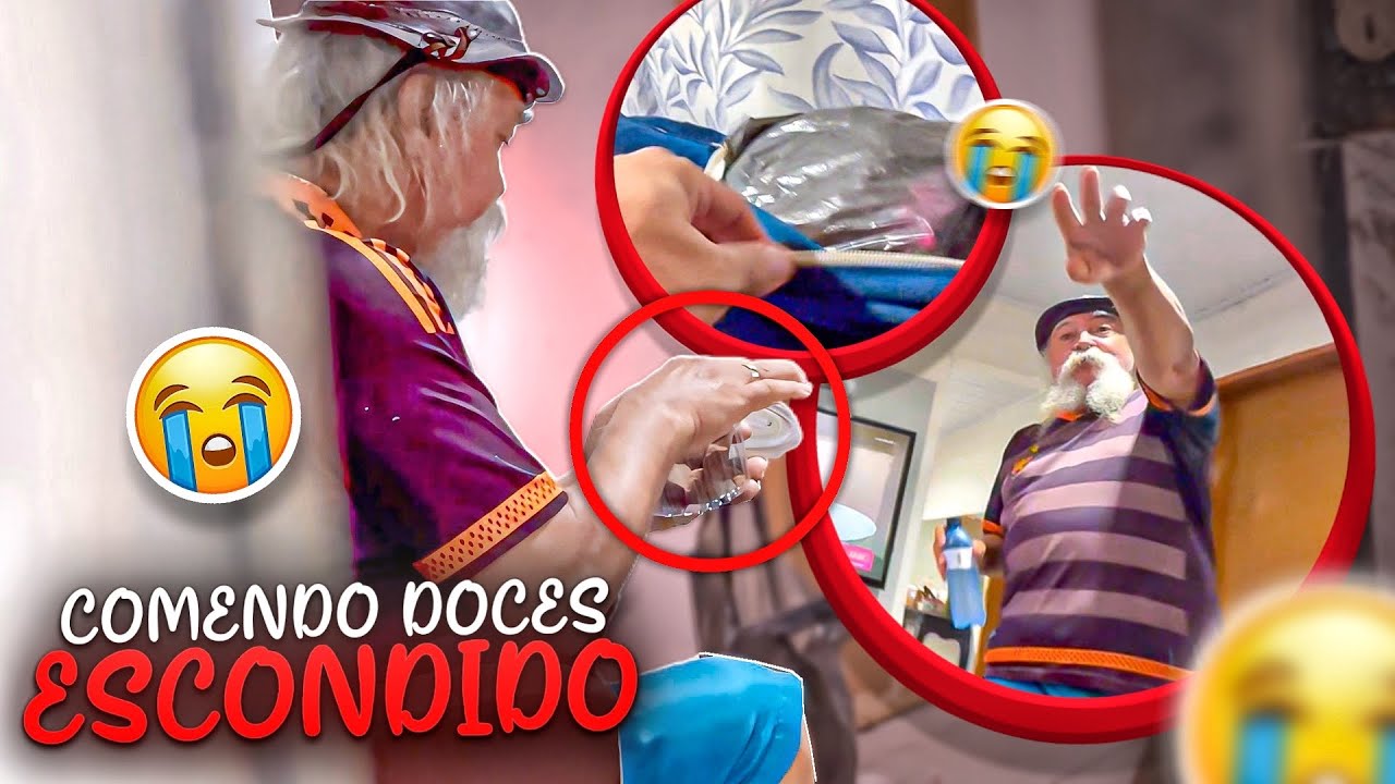 LUIZ DO SOM COMENDO DOCE ESCONDIDO NAO SEI O QUE FAZER | TURMA DO SÍTIO