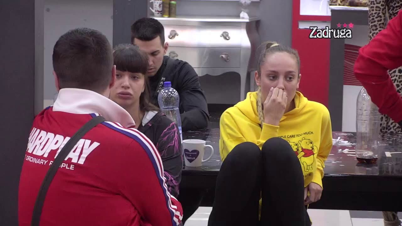 Zadruga 3 - Jelena priznala da će se distancirati od Marka jer to Luni smeta - 13.03.2020.