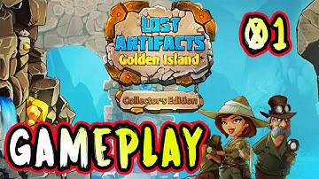 Lost Artifacts Golden Island Collectors Edition  Level 18 to Level 25 3 stars