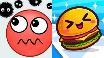 Hide Ball vs Food Run - Satisfying ASMR Gameplay All Update Levels