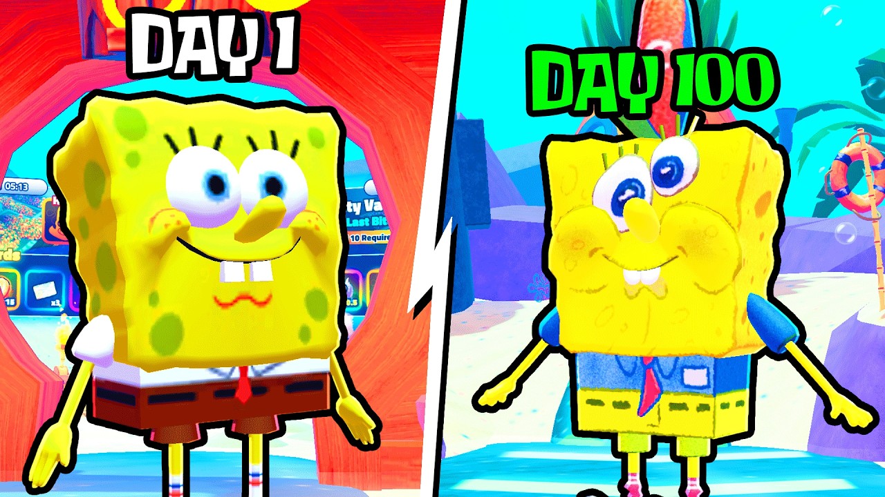 I went from Noob to Pro in SPONGEBOB TOWER DEFENSE Part 14!!...Roblox