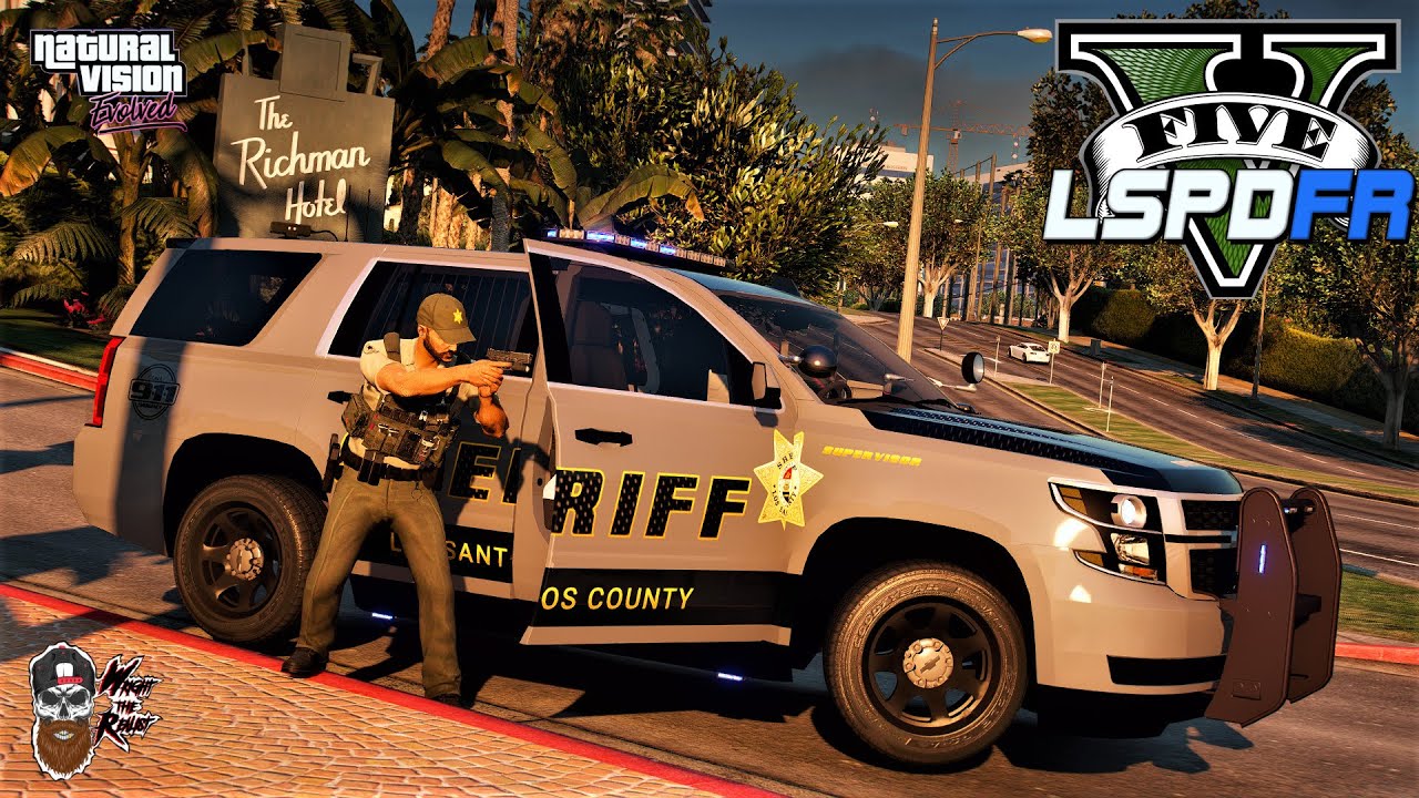 LSPDFR | GTA 5 MOD | LSSD Deputy Killed In Gang Shootout! - YouTube