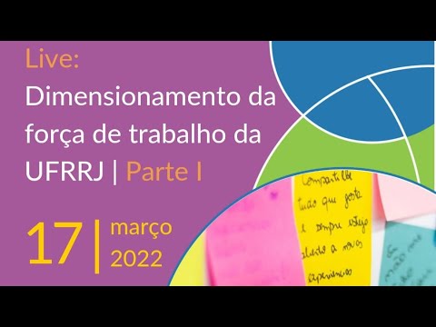 Live - Dimensionamento da força de trabalho da UFRRJ | Parte I