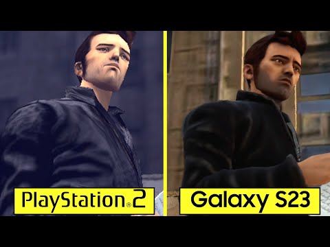 : GTA 3  Samsung Galaxy S23 vs PS2 Graphics Comparison