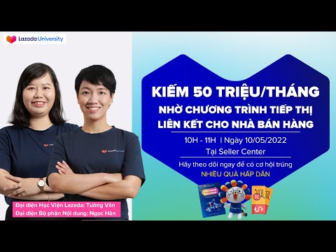Video Kiếm 50 triệu/tháng nhờ chương trình Tiếp Thị Liên Kết... - youtube