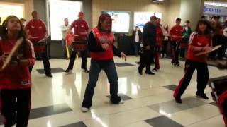 Melo with the Chicago Bulls band at United Center