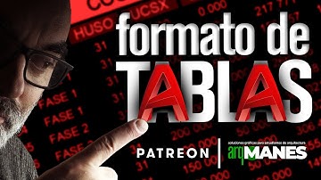 👉​Formato de TABLAS | AutoCad | extracciOn de datos a partir de bloques y atributos