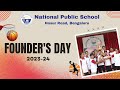 Founders day 2023 celebrated at national public school  nps  hosur road  electronic city